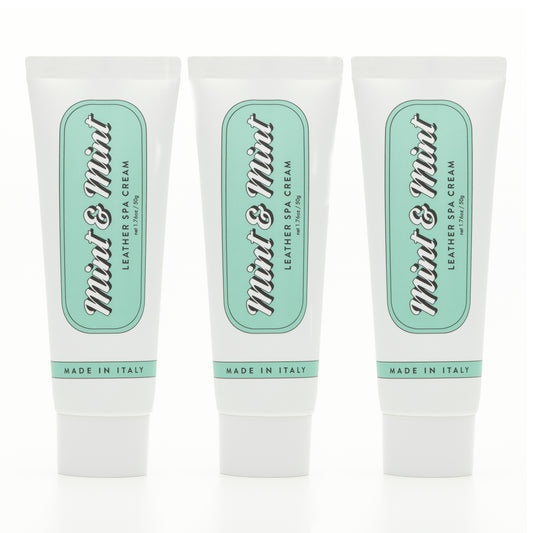 Min&Mint Leather Spa Cream (3pcs)